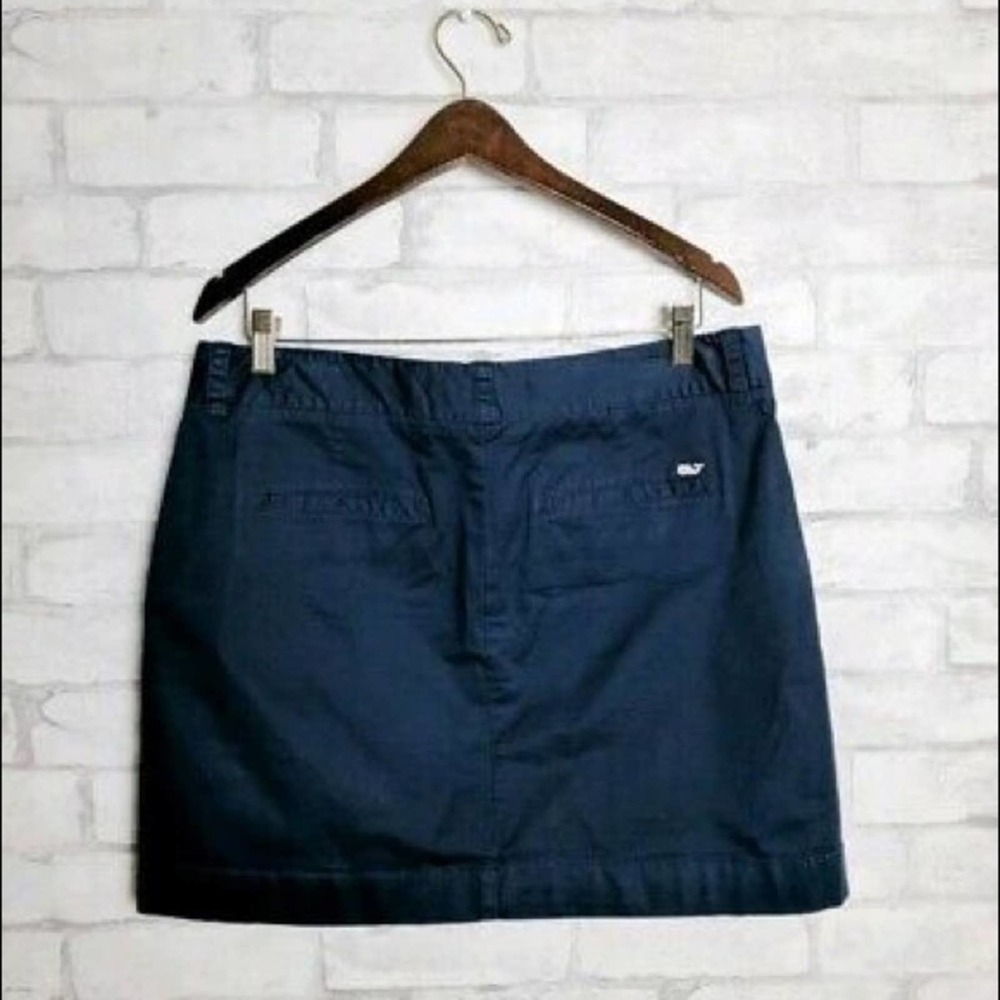 VINEYARD VINES | 🐳 Navy Chino Mini Skirt Size 4